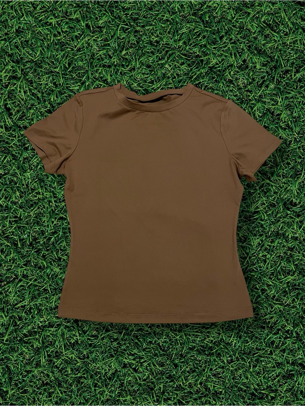 Brown Crop Top